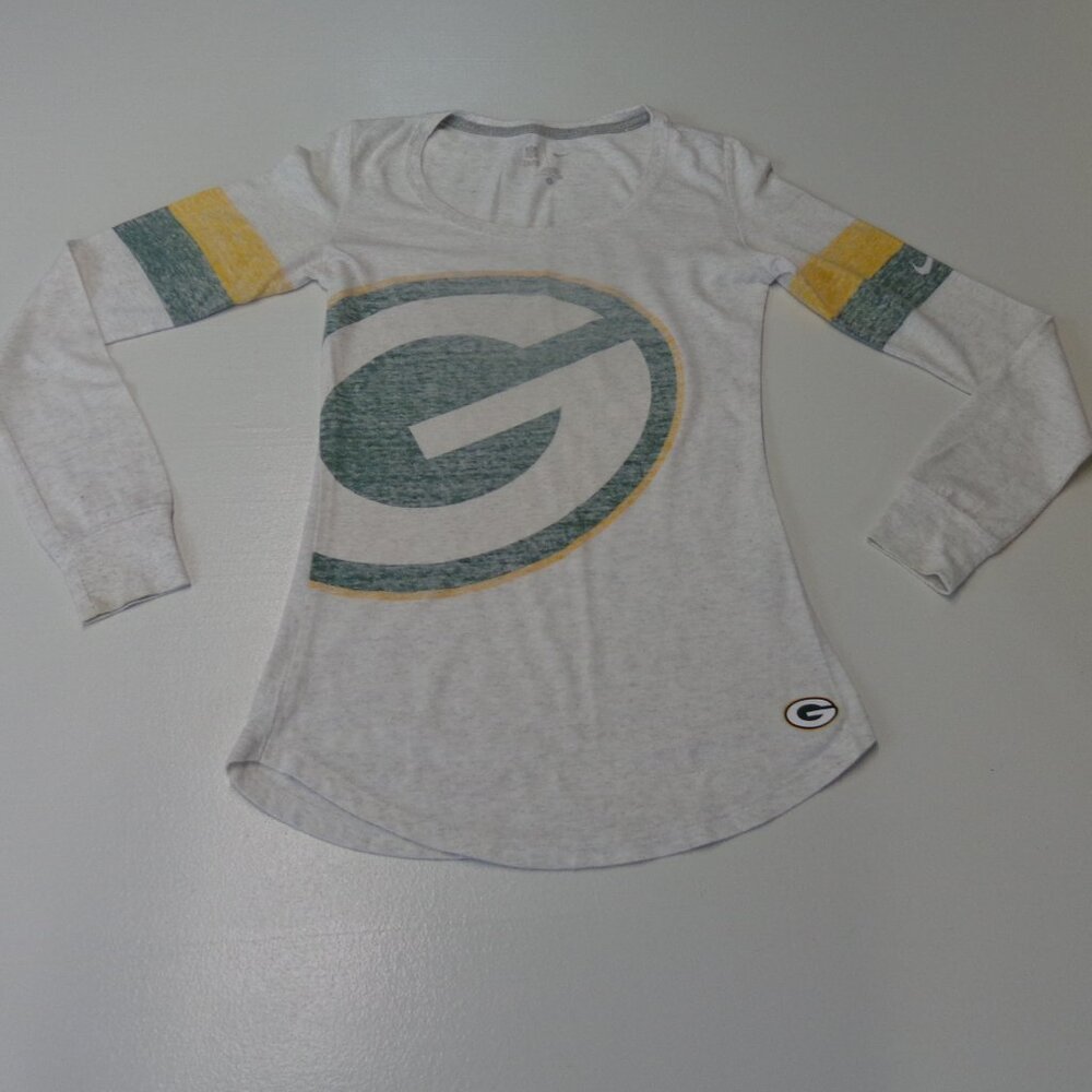 NFL Team Apparel/Nike Long Sleeved Tee Green Bay Packers Size Small
